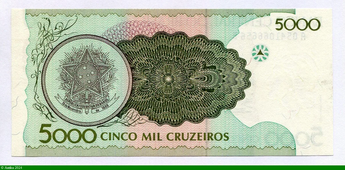 5000 Cruzeiros Rosace