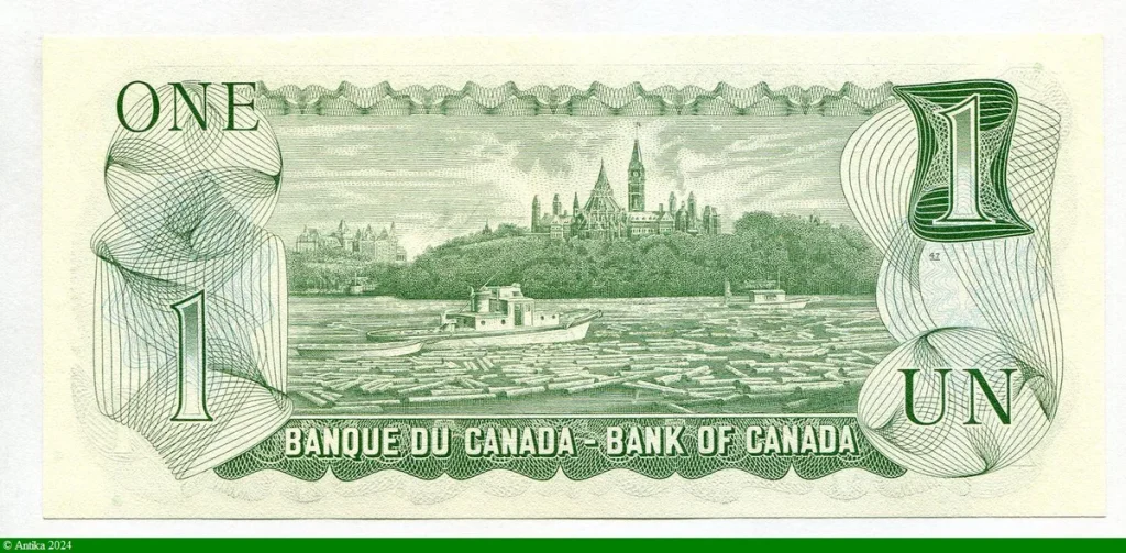 1 Dollar Elizabeth II & Armoiries