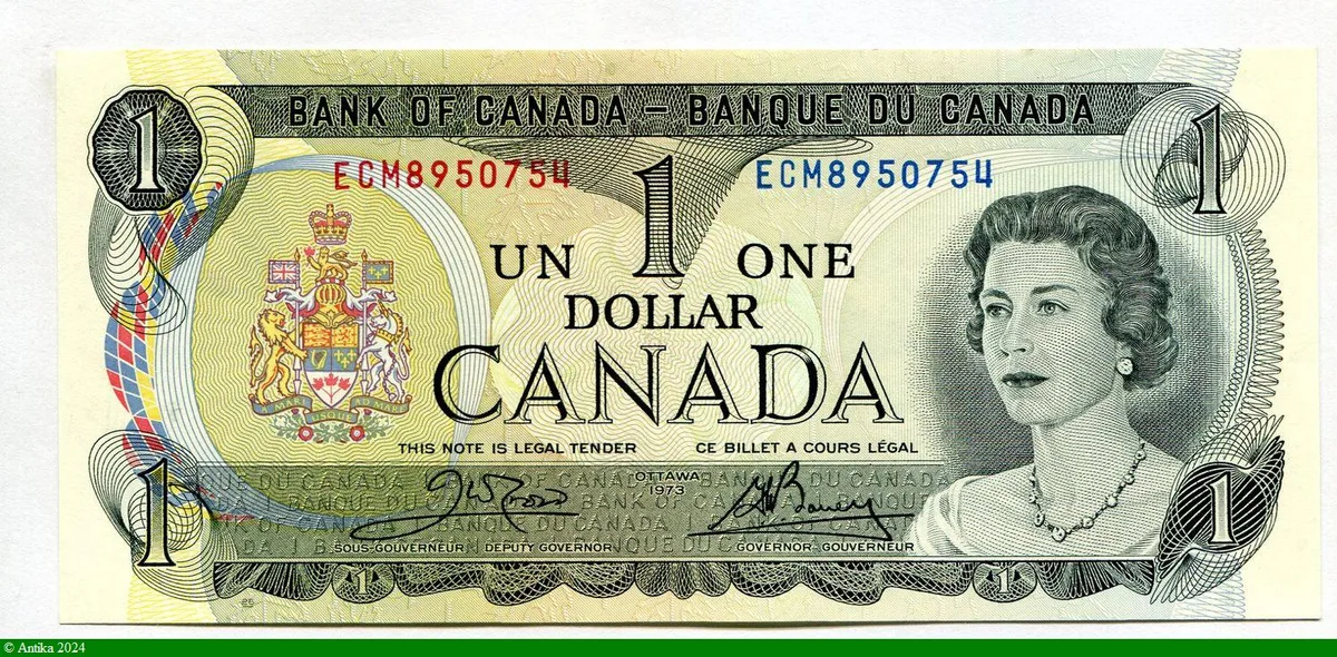 1 Dollar Elizabeth II & Armoiries