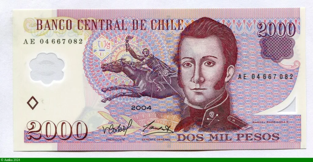 2000 Pesos M.R.Erdoyza