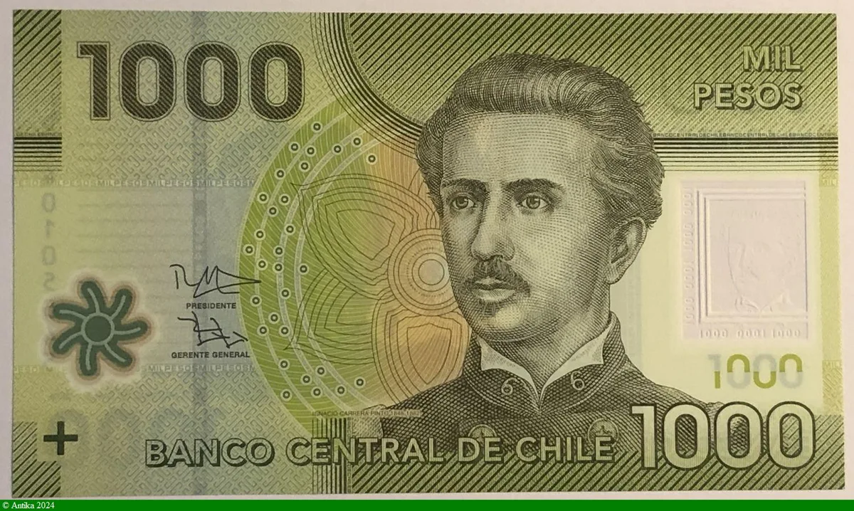1000 Pesos I.C.Pinto