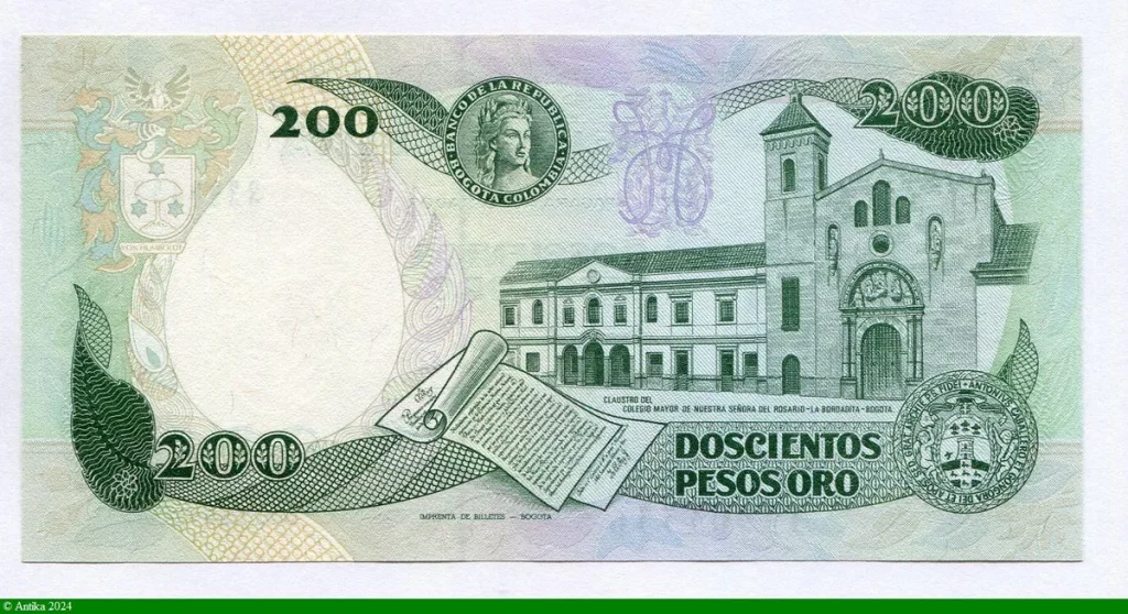 200 Pesos Oro José Célestino Mutis
