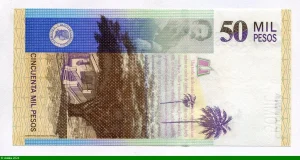 50000 Pesos Jorge Isaac