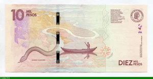 10000 Pesos Virginia Gutierez