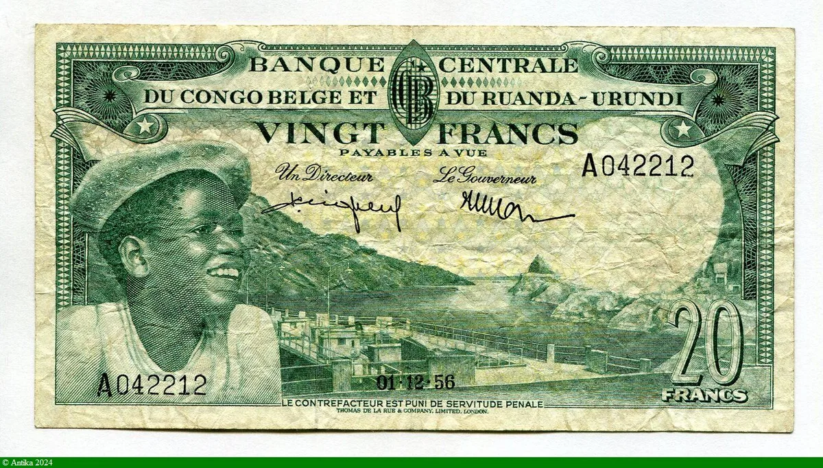 20 FRANCS Jeune Garcon & Barrage