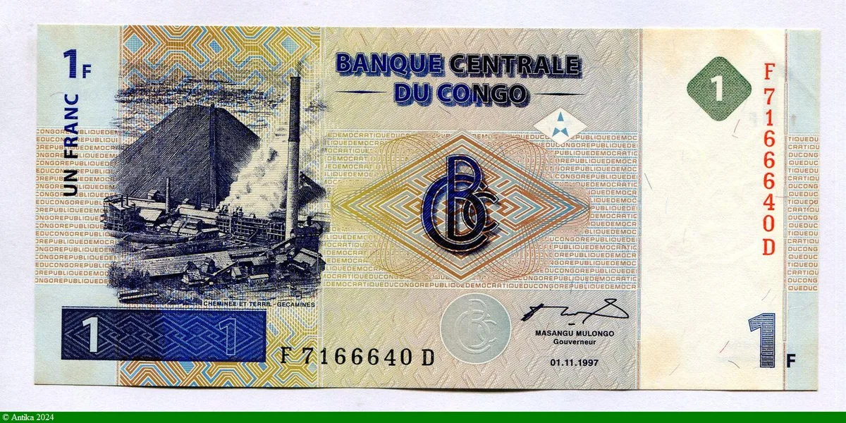 1 FRANCS Complexe Minier