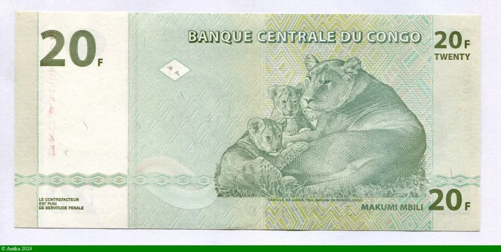 20 FRANCS Lion * *