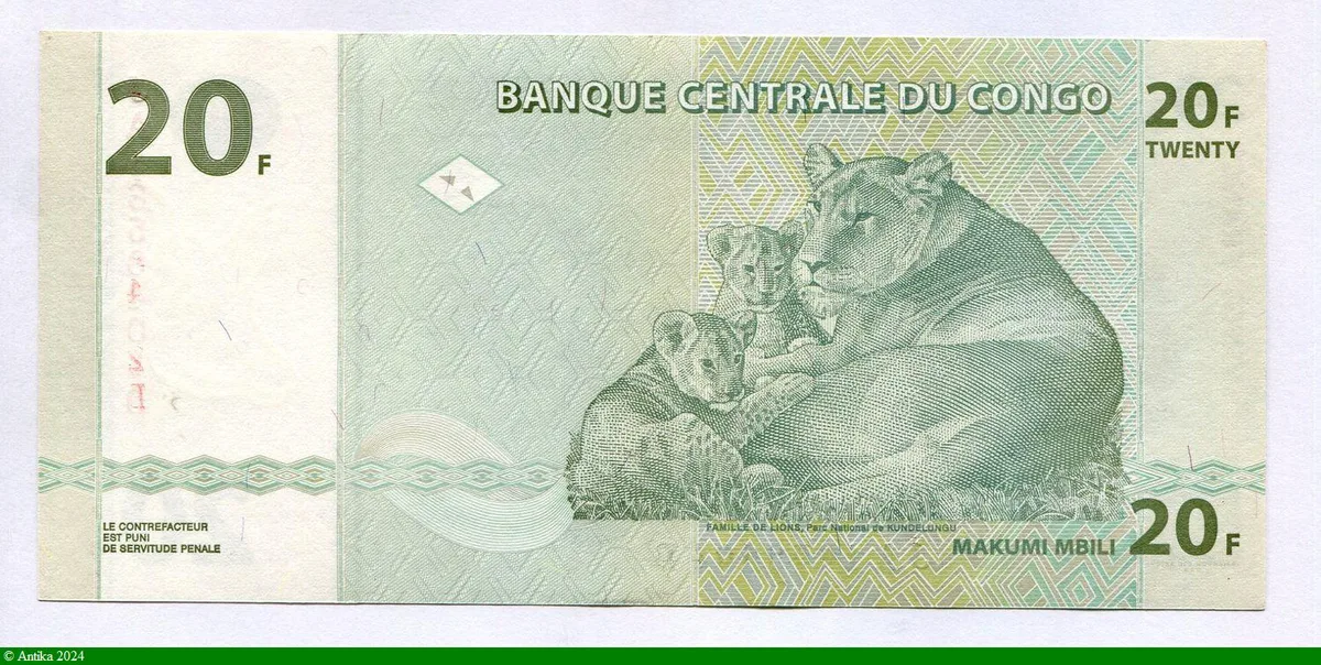 20 FRANCS Lion * *