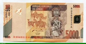 5000 FRANCS Masque Africain