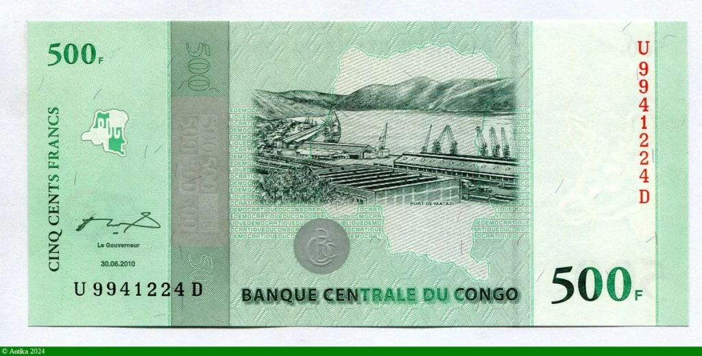 500 FRANCS 50ème Anniversaire de l'Indépendance & Pont * *