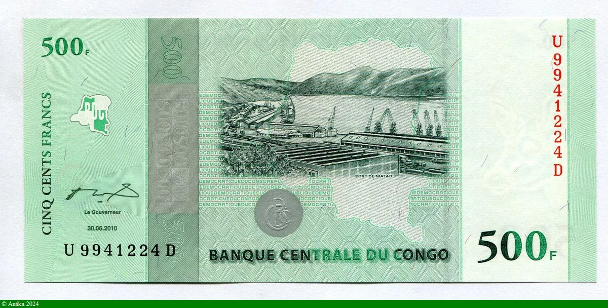 500 FRANCS 50ème Anniversaire de l'Indépendance & Pont * *