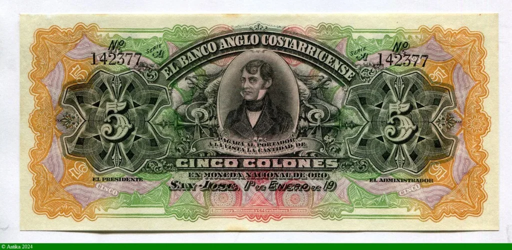 5 Colones Portrait Juan Mora Fernandez