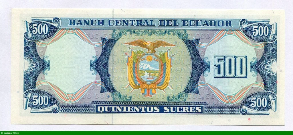 500 Sucres E.de Santa Cruz y Espejo