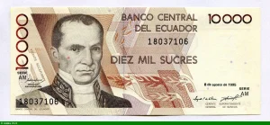 1000 Sucres Vicente Rocafuerte