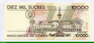 1000 Sucres Vicente Rocafuerte