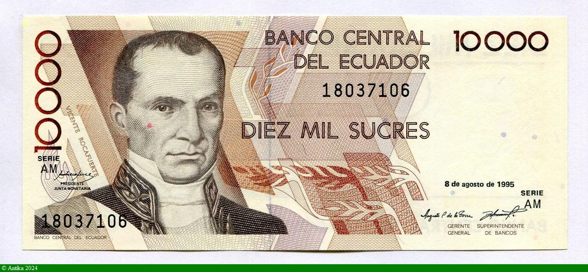 1000 Sucres Vicente Rocafuerte