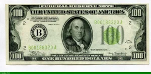 100 Dollars B.Franklin B:New-York PROMO