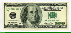 100 Dollars B.Franklin KF:Atlanta