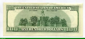 100 Dollars B.Franklin KK:Dallas