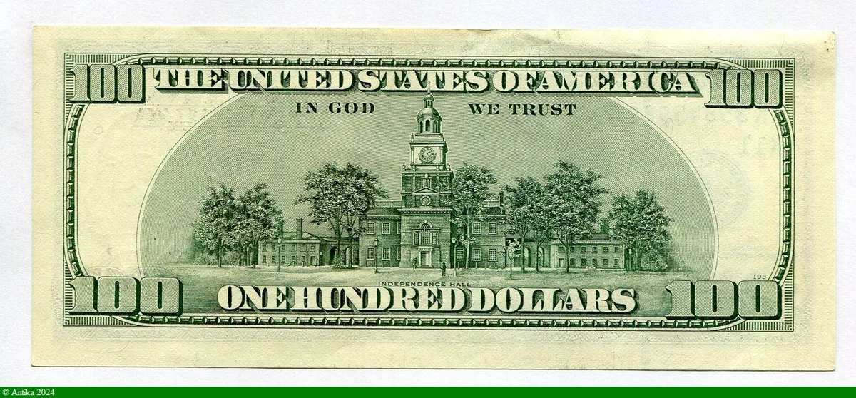 100 Dollars B.Franklin KK:Dallas