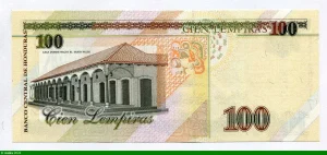 100 Lempiras J.Cecilio del Valle