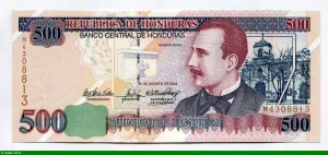 500 Lempiras Dct Ramon Rosa