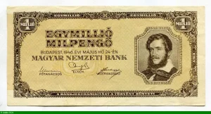 1 000 000 Pengo Lajos Kossuth