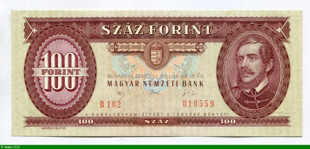 100 Forint Lajos Kossuth