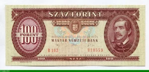 100 Forint Lajos Kossuth