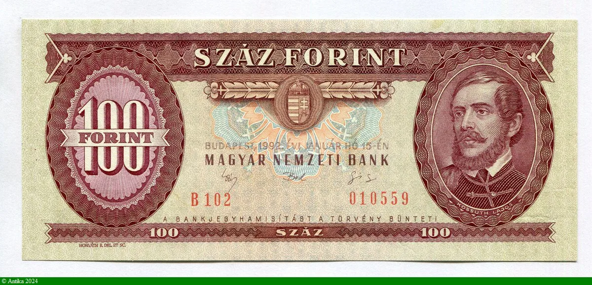 100 Forint Lajos Kossuth