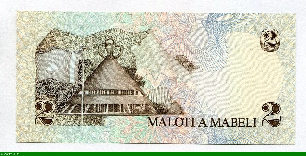 2 Maloti Roi Moshoeshoe II & Armoirie