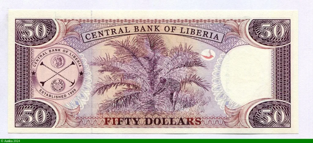 50 Dollars Samuel K.Doe