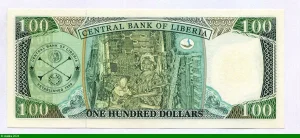 100 Dollars William R.Tolbert .Jr