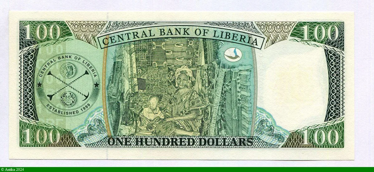100 Dollars William R.Tolbert .Jr