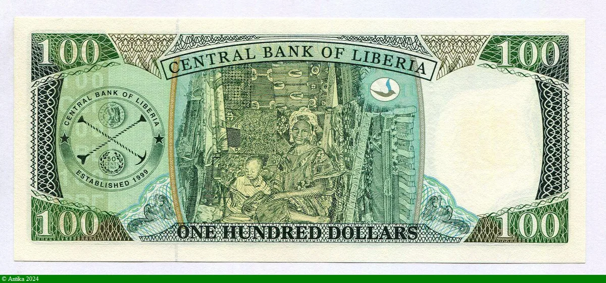 100 Dollars William R.Tolbert .Jr