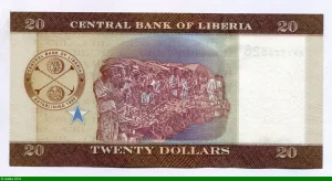 20 Dollars William V.S Tubman