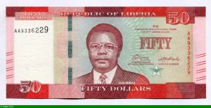 50 Dollars Samuel K.Doe