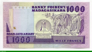 1000 Francs/ 200 Ariary Roberto Frah Flutîste