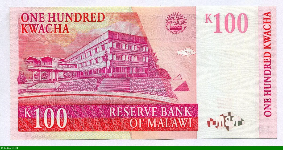 100 Kwacha Portrait John Chilembwe