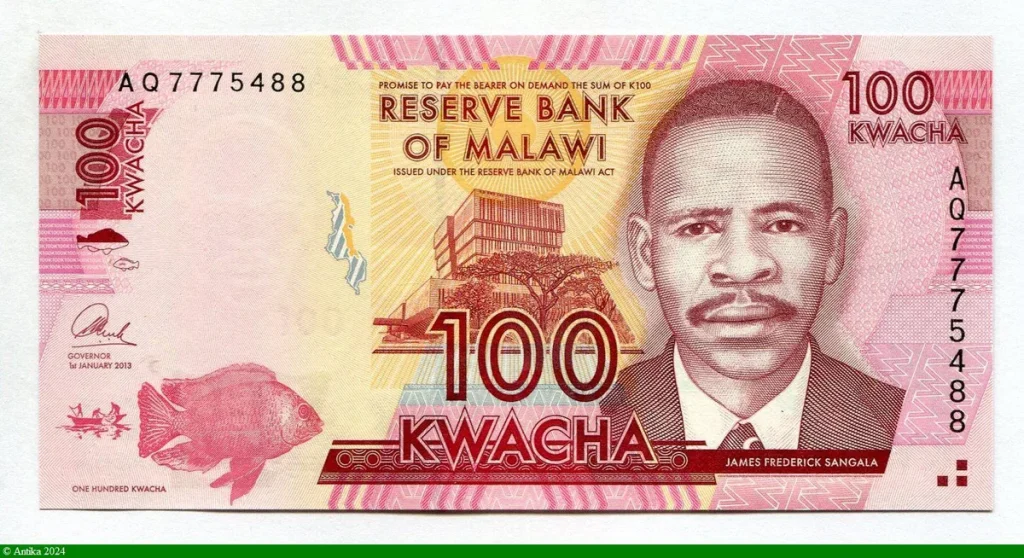 100 Kwacha J.F Sangala