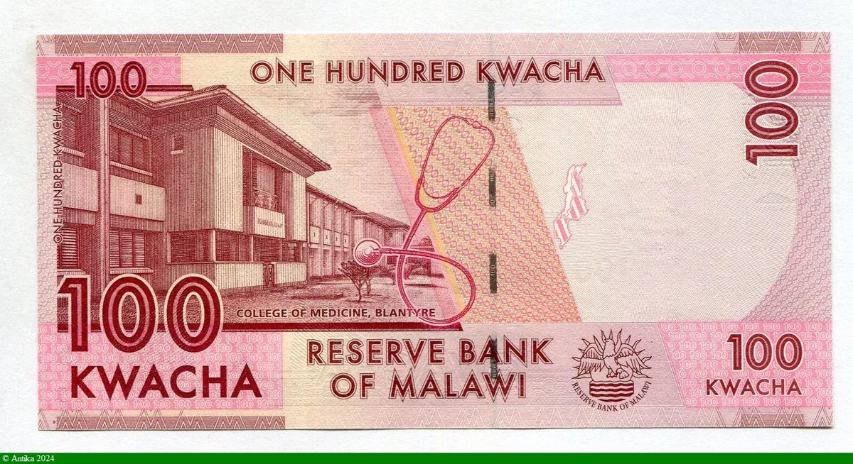 100 Kwacha J.F Sangala