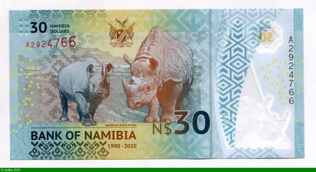 30 Dollars Commémo: 30 ans de L'Indépendance Superbe Billet * *
