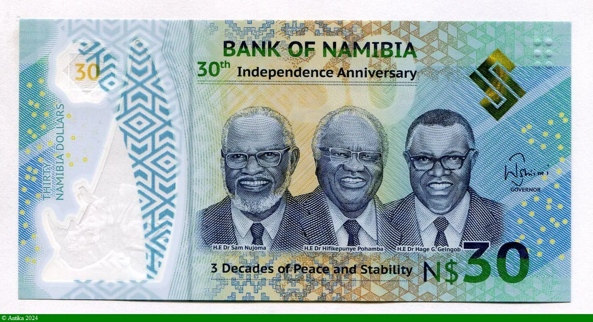 30 Dollars Commémo: 30 ans de L'Indépendance Superbe Billet * *