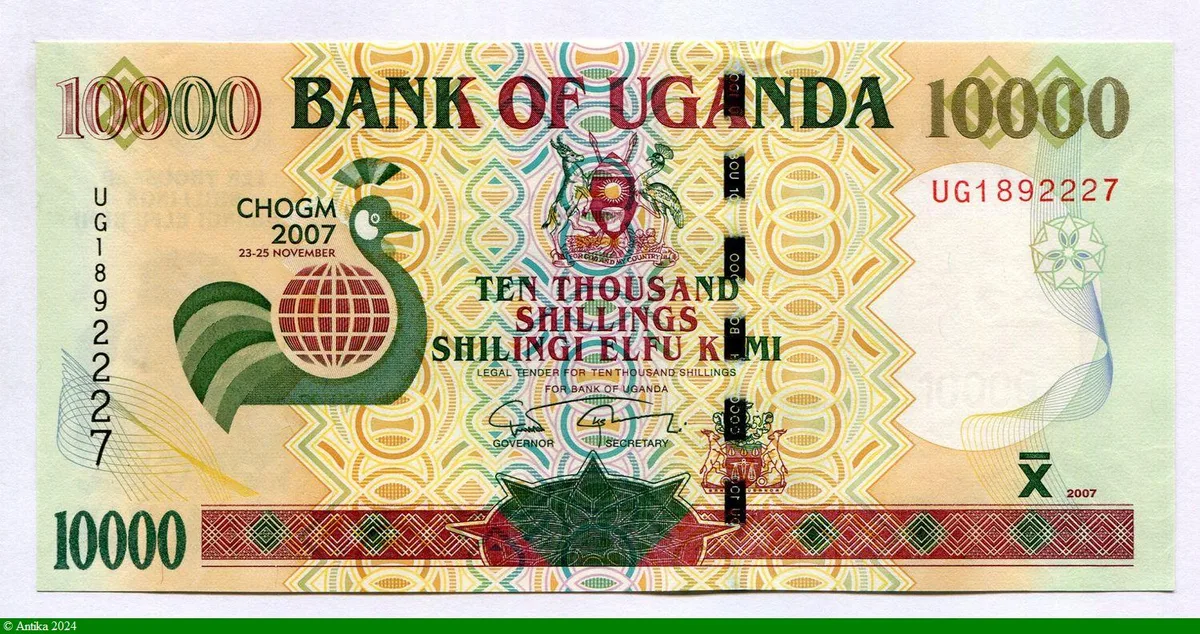 10000 Shillings Barrage d' Owen Falls
