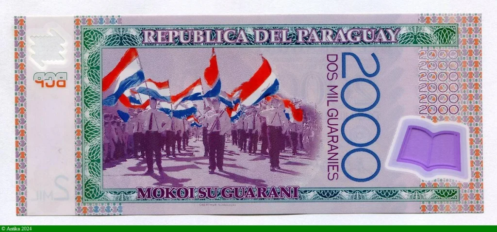 2000 Guaranies Adela & Celsa Speratti * *