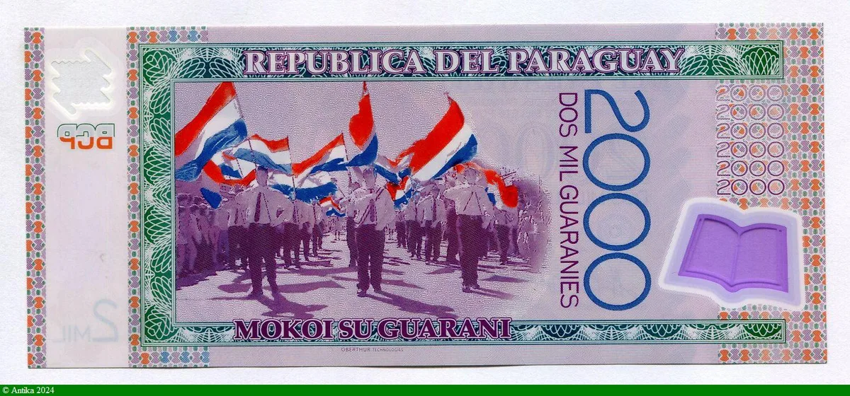 2000 Guaranies Adela & Celsa Speratti * *