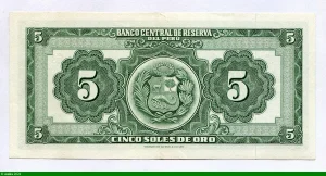 5 Soles de Oro Liberty Assise