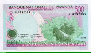 500 Francs Gorilles * *