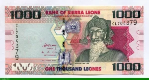 1000 Leones BaI Bureh