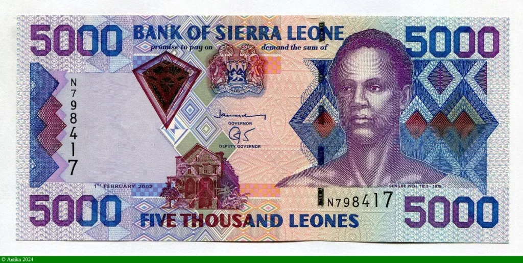 5000 Leones Sengbe Pieh